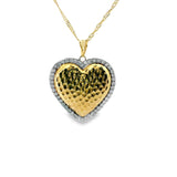 Pendentif cœur en or 10 carats - Maica