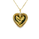 Pendentif cœur en or 10 carats - Maica