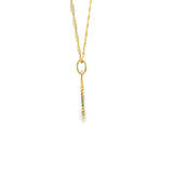 Evil eye Shape Pendant 10K Gold -Nicusor
