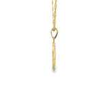 Religious Angel Pendant 10K Gold-