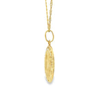 Religious Saint Christopher Pendant 10K Gold