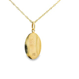 Religious Saint Christopher Pendant 10K Gold