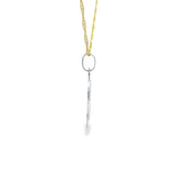 Religious Saint Christopher Pendant 10K White Gold