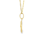 Religious Angel Pendant 10K Gold