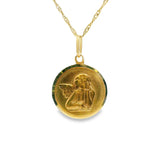 Religious Angel Pendant 10K Gold-Patru