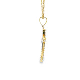 Cross Pendant 10K Gold-Malaga