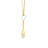Swan Pendant 10K Gold
