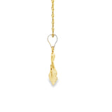 Swan Pendant 10K Gold
