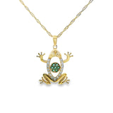 Frog Pendant 10K Gold