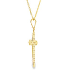 Cross Pendant 10K Gold-Gaurit