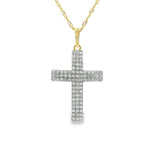 Pendentif croix en or 10 carats