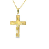 Pendentif croix en or 10 carats