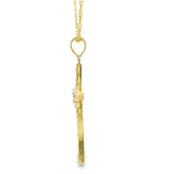 Cross Pendant 10K Gold-Lung