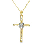 Cross Pendant 10K Gold-Lung