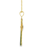 Cross Pendant 10K Gold-Lung