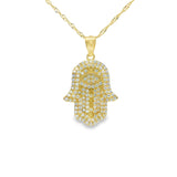 Hamsa Pendant 10K Gold