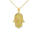 Hamsa Pendant 10K Gold