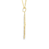 Hamsa Pendant 10K Gold-Auri