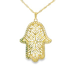 Hamsa Pendant 10K Gold-Auri