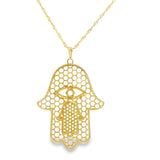 Pendentif Hamsa en or 10 carats - Urias