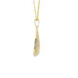 Teardrop Pendant 10K Gold