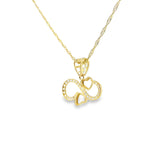 Infinity Pendant 10K Gold-Inima