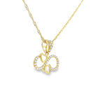 Infinity Pendant 10K Gold-Inima