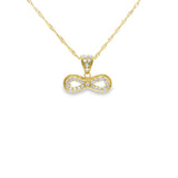 Infinity Pendant 10K Gold-Inimia