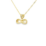 Infinity Pendant 10K Gold-Inimia