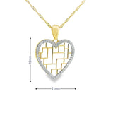 Heart Pendant 10K Gold-ZigZag