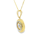 Medusa Pendant 10K Gold-Pamant