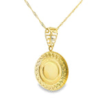 Medusa Pendant 10K Gold-Pamant