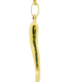Big Cornetto Pendant 10K Gold - UniSex