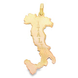 Italia Pendant 10K Solid Gold