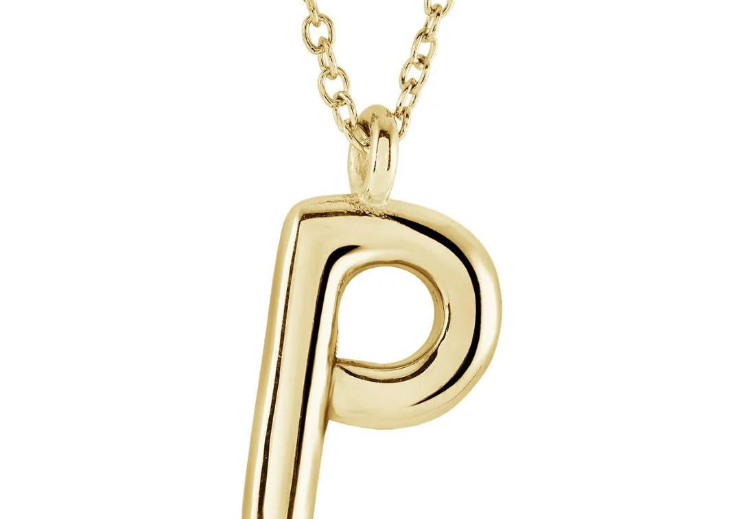 BUBBLE LETTER INITIAL