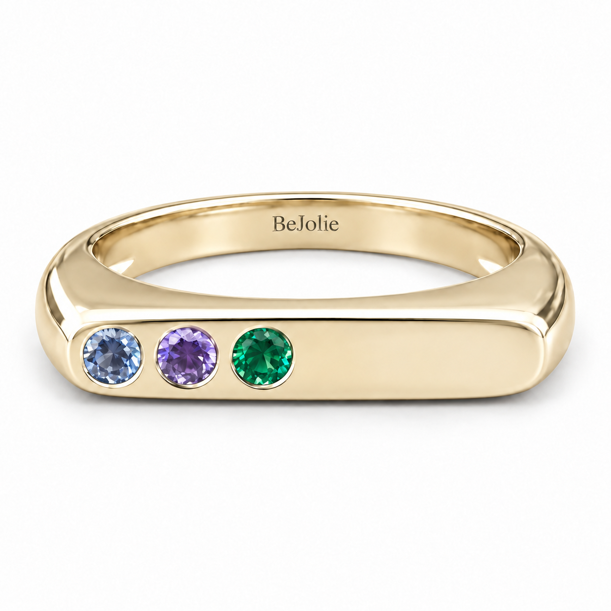 Personalized Family Ring - Prism Signet
