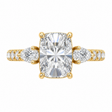 Bague à diamants poire et ovales — BeJolie Éclat