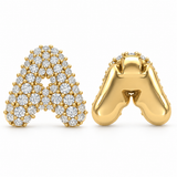The Bubble Initials Diamond Collection - 10K Gold Diamonds