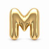The Bubble Initials Collection - 10K Gold