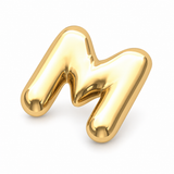 The Bubble Initials Collection - 10K Gold