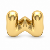 The Bubble Initials Collection - 10K Gold