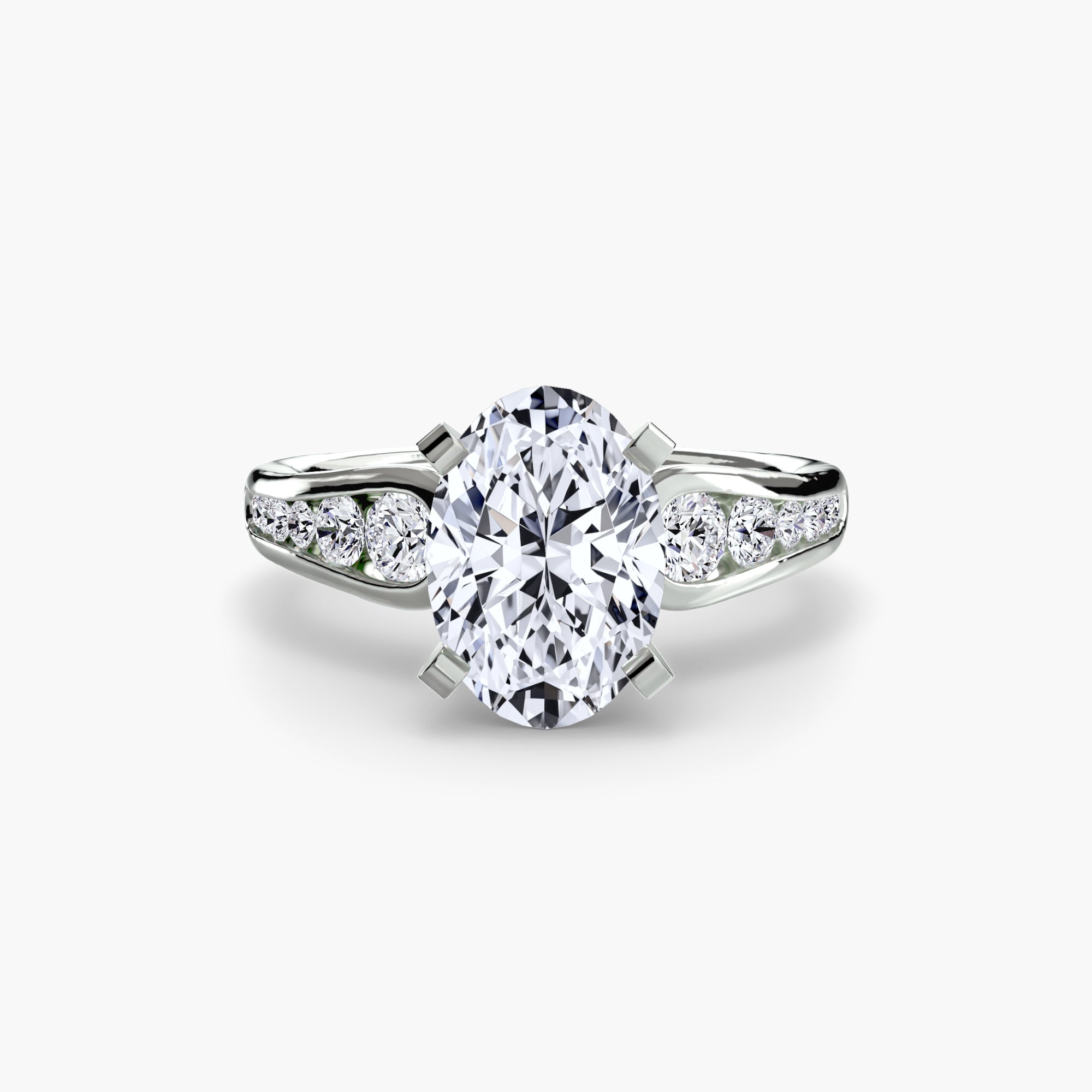 Solitaire with Pavé 2