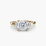 Baguette Accent Solitaire