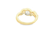 Elegant Modern Diamond Ring Set-Lucia
