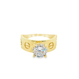 10K Gold Ring-Stefania