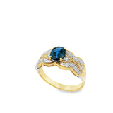 Bague en or 18 carats et diamants Chica