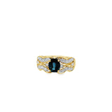 Bague en or 18 carats et diamants Chica