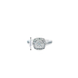 Bague Arianna en or blanc 10 carats