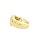 Men Gold Crown Ring 10K