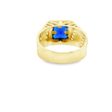 Men Gold Ring 10K-Alba